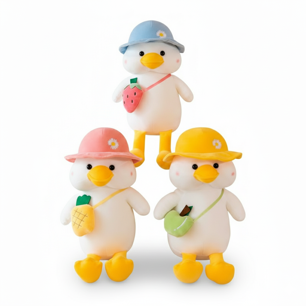 Custom Duck Plush with Hat