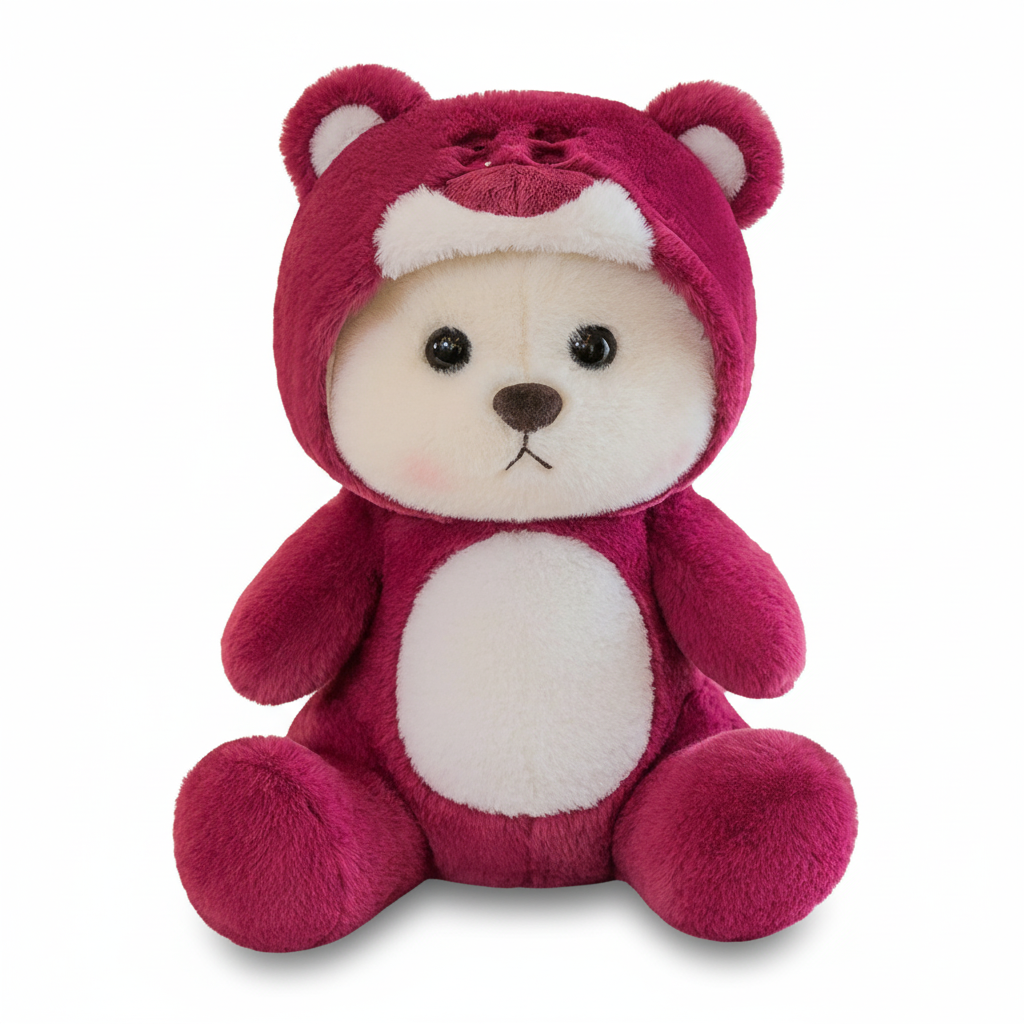 Custom Hooded Teddy Bear Plush – Collectible Sizes for Retail and Gifting