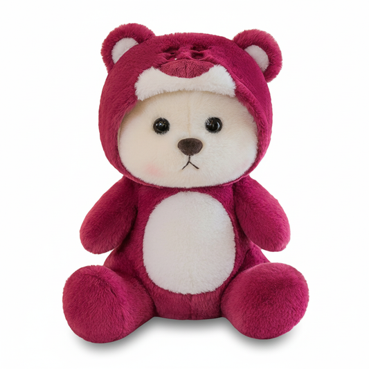 Custom Hooded Teddy Bear Plush – Collectible Sizes for Retail and Gifting